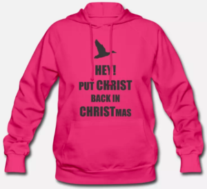Put CHRIST Back in CHRISTMAS Sweatshirt